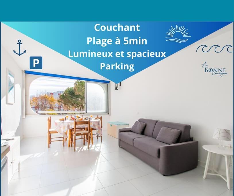Les Marines De Haute Plage*Lumineux*Parking La Grande-Motte Exterior foto